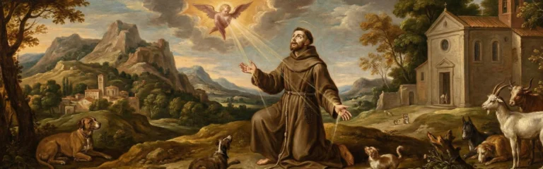 Święty Franciszek otrzymujący stygmaty na Alwerni