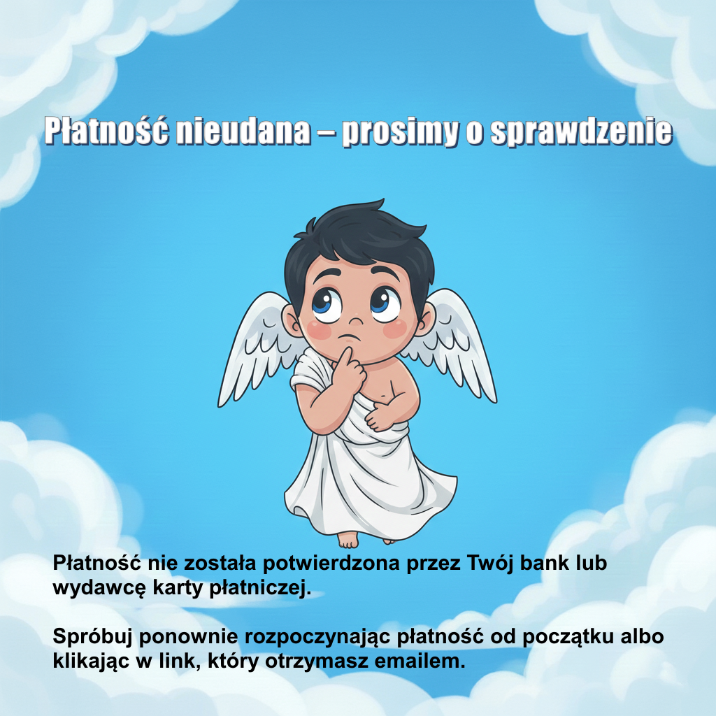 płatność nieudana